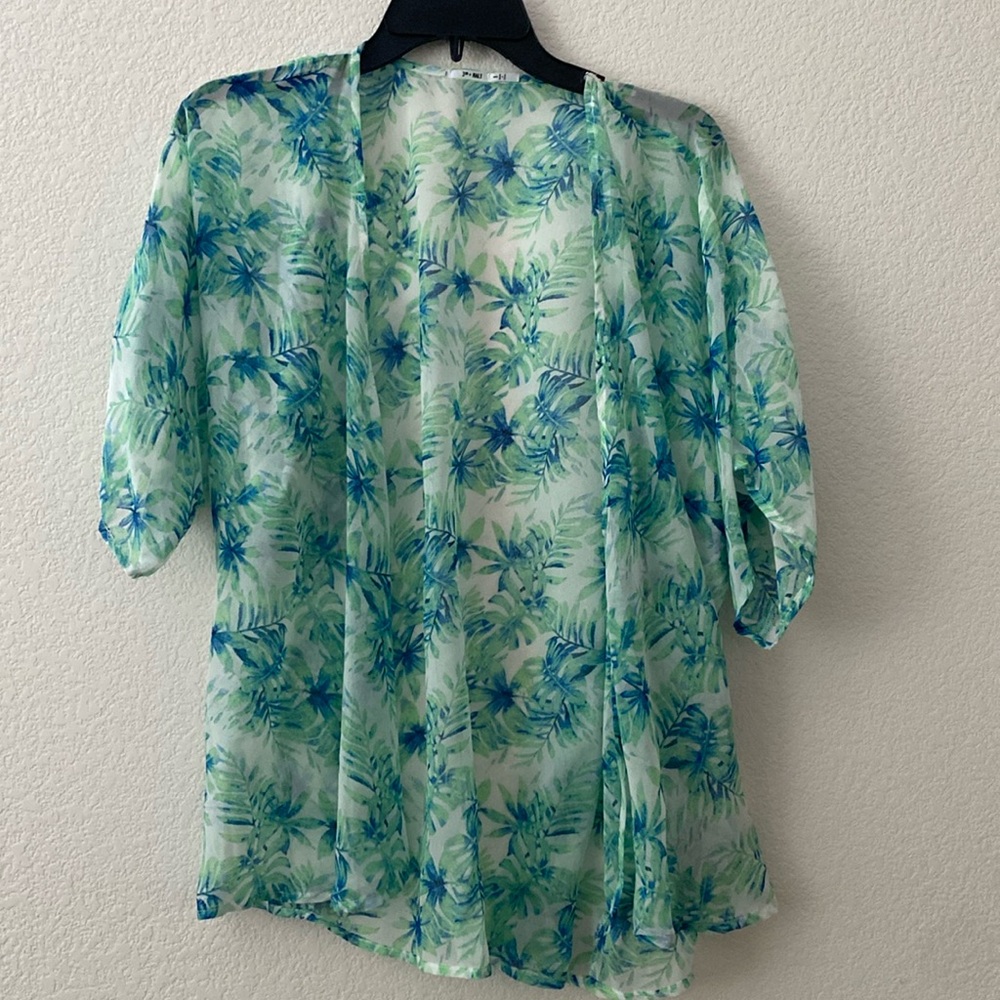 3rd & Malt Sheer Floral Kimono